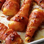 Pancetta wrapped Parsnips